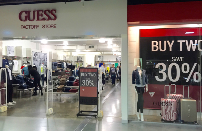 Guess Outlet Sales & Warehouse — hussh