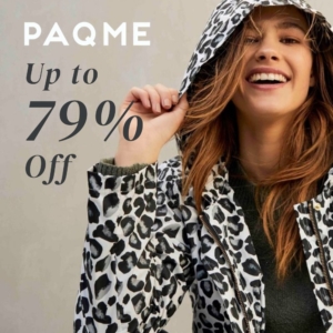 PAQME Women’s and Kids Raincoats from $14