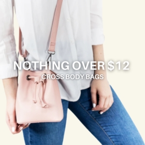 Cross Body Bags Nothing Over $12