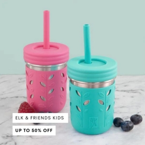 Baby Jars, Tumblers and Food Containers from Elk & Friends + Jervis & George