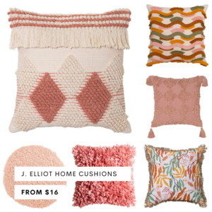 J.Elliot Cushions from $16